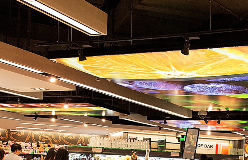 LG05S balkvinkel 120 ° Slim LED Batten Montering
